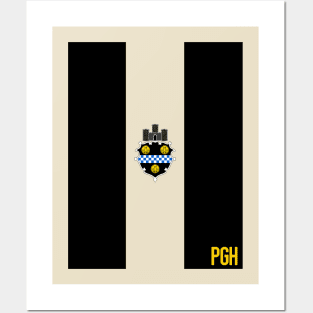 The city flag of Pittsburgh Posters and Art